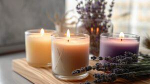 癒し効果が高いアロマキャンドル